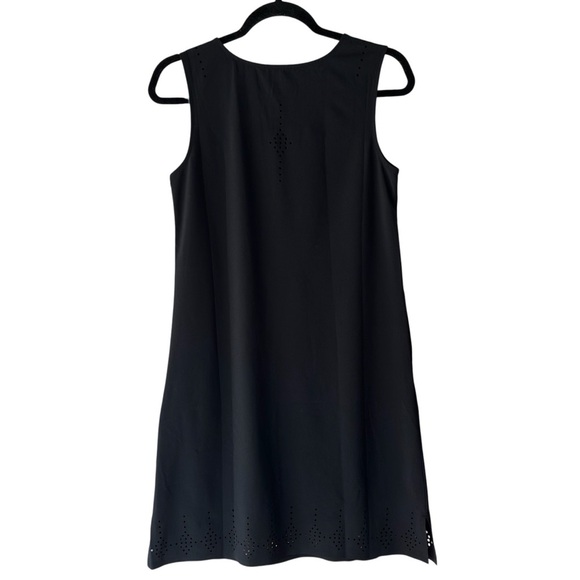 TITLE NINE | NWOT BLACK UNCONVENTIONAL SLEEVELESS LASER CUT DRESS UPF 50 | XS - Picture 10 of 13